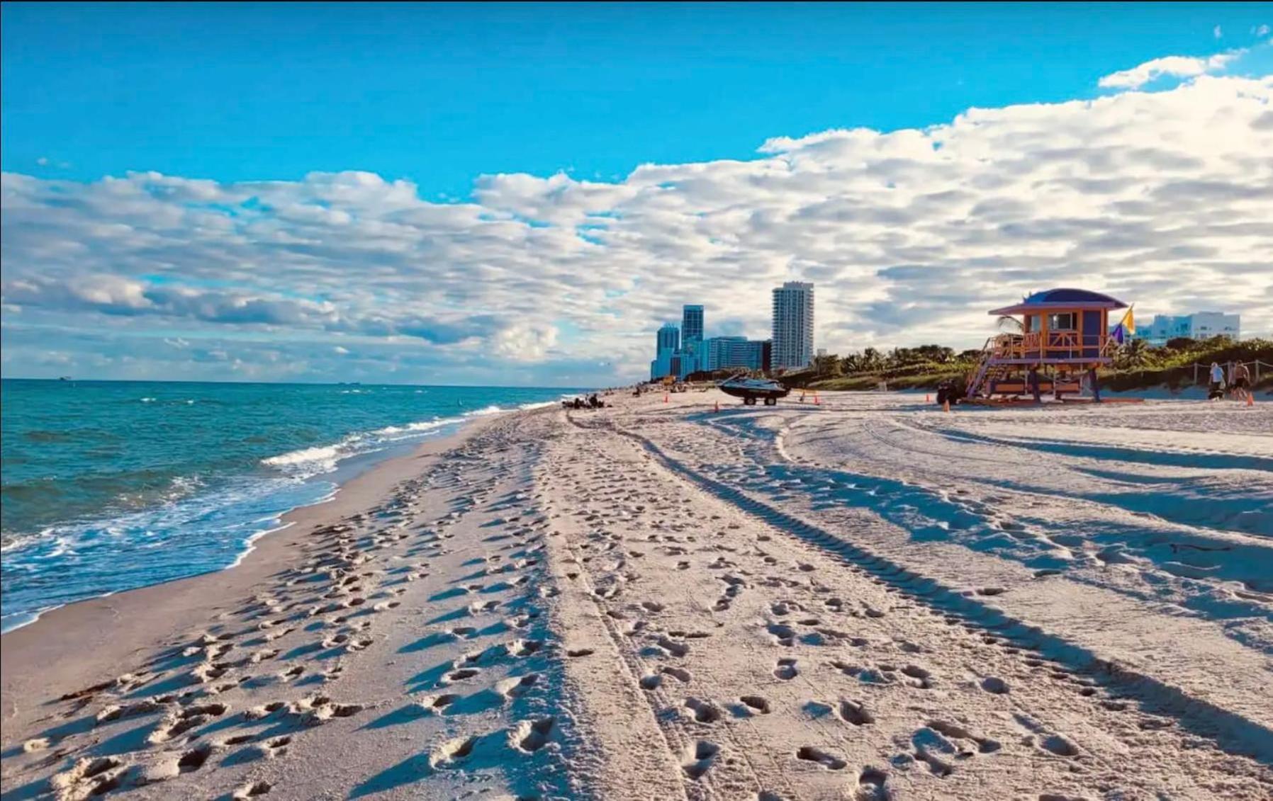 North Beach Steps To Sea Miami Apartment With Free Parking Family And Pet Friendly Miami Beach Exterior foto