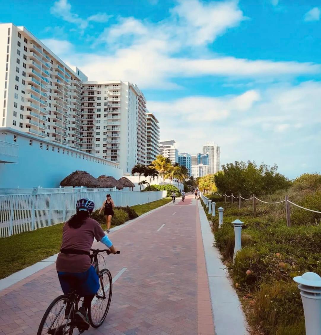 North Beach Steps To Sea Miami Apartment With Free Parking Family And Pet Friendly Miami Beach Exterior foto